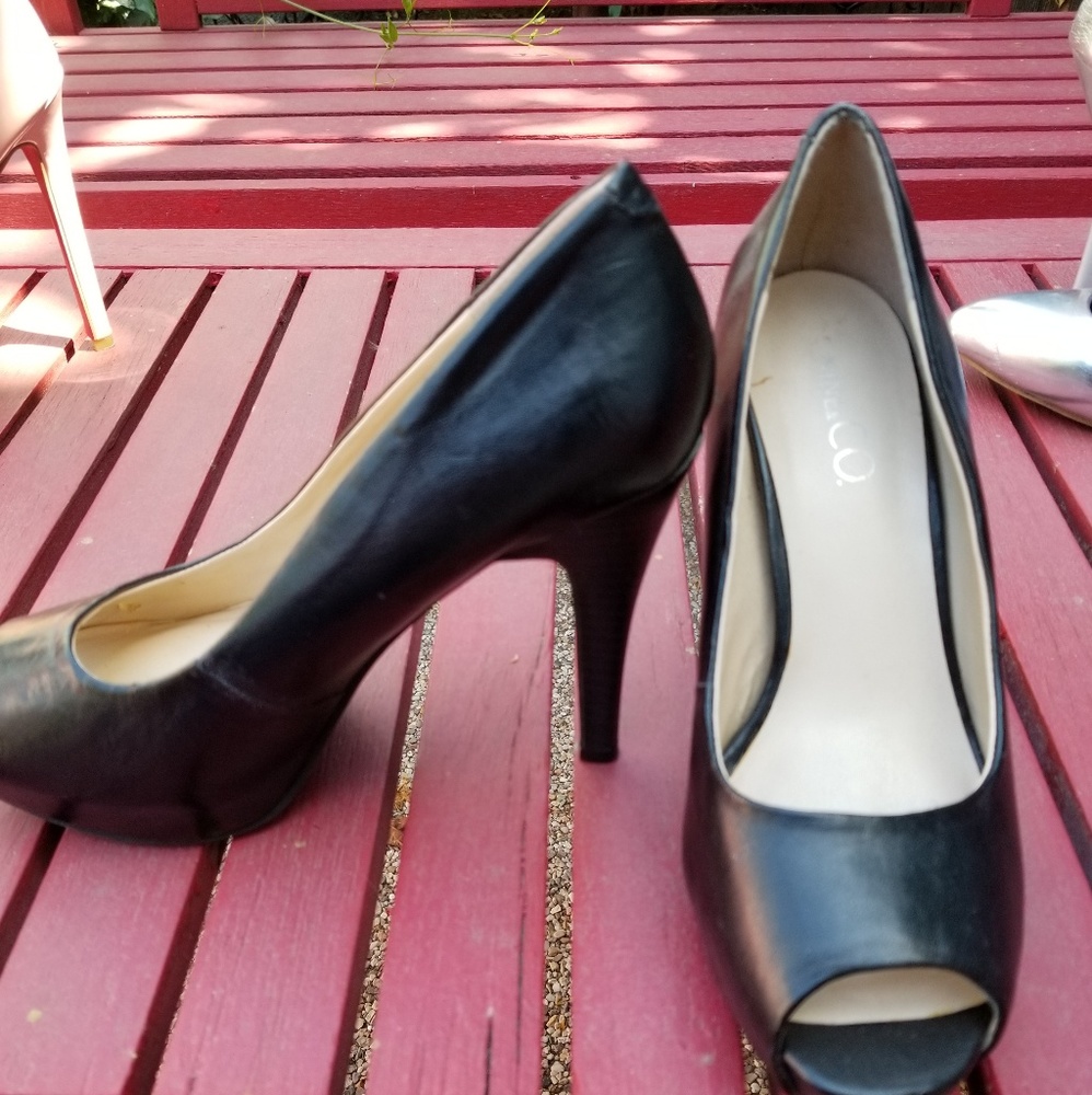 Black heels